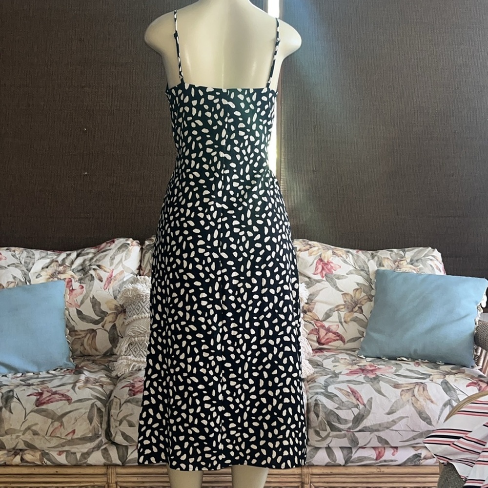 AVERLY Spot On A-Line Midi Dress - Picture 8 of 13